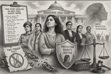 Jharkhand High Court Issues Landmark Guidelines on Rape and Crimes Against Women 