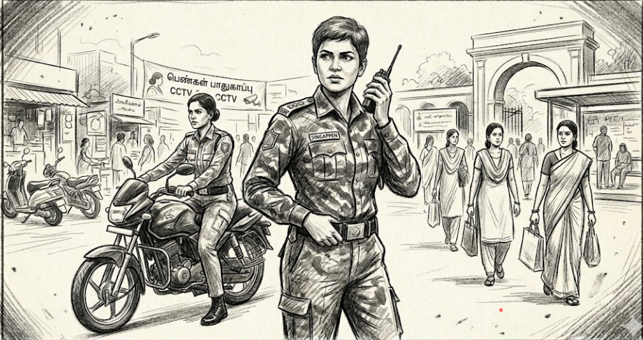 Tamil Nadu’s Singappen Special Force to Focus on Crime-Prone Areas for Women’s Safety