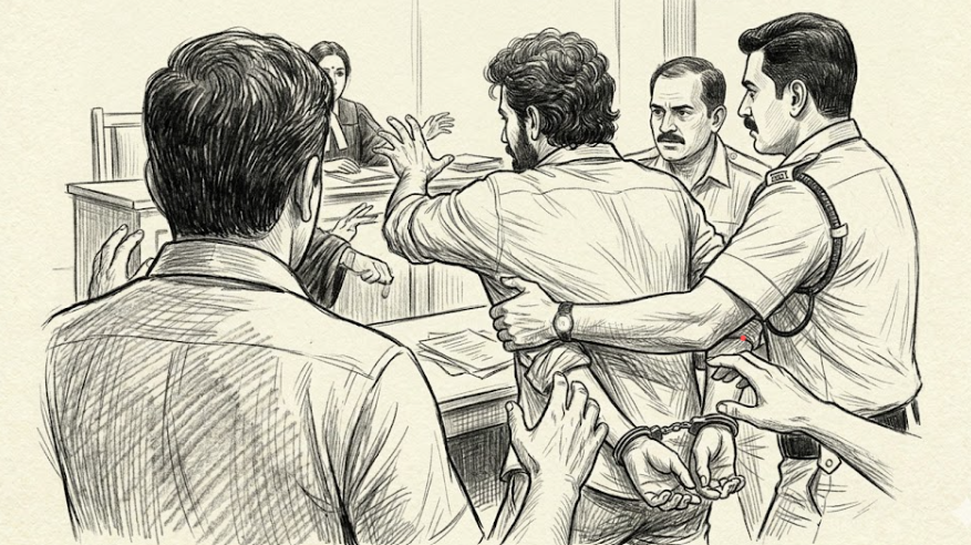 Man Attempts to Attack Woman Magistrate Inside Chengannur Court Chamber, Arrested
