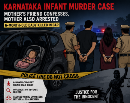 Karnataka Infant Murder Case: Mother and Friend Arrested After Confession 