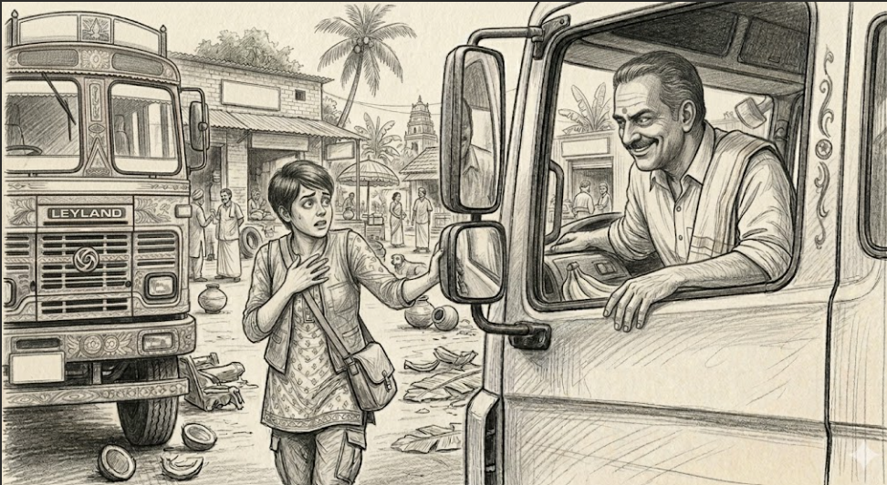 Minor Girl Disguised as Boy for Safety Sexually Assaulted by Lorry Driver; AccusedArrested