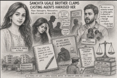 Alleged Harassment of Actress Sanchita Ugale by Casting Agents: Brother Seeks Investigation 
