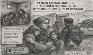 French Woman and Five Children Rescued After 12 Years of Alleged Captivity in Pakistan  