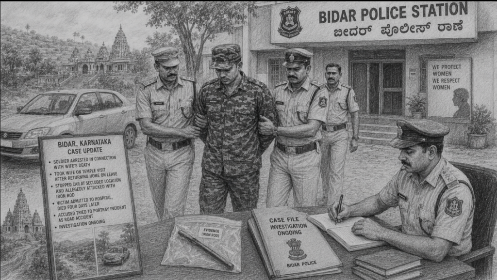Army Soldier Arrested for Allegedly Killing Wife During Temple Visit
