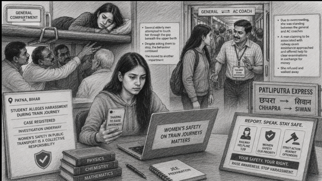 JEE Aspirant Shares Alleged Harassment During Train Journey