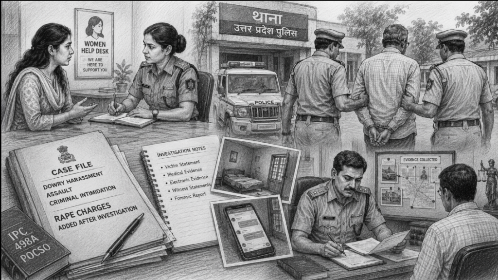Senior Railway Official Arrested for Alleged Rape and Dowry Harassment of Daughter-in-Law