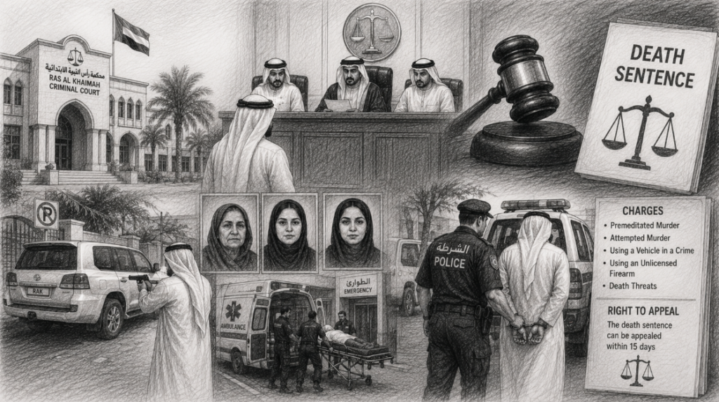 UAE Court Sentences Man to Death in Ras Al Khaimah Triple Murder Case