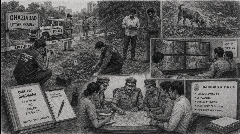 Tragic Case Reported Regarding the Discovery of a Minor in Ghaziabad
