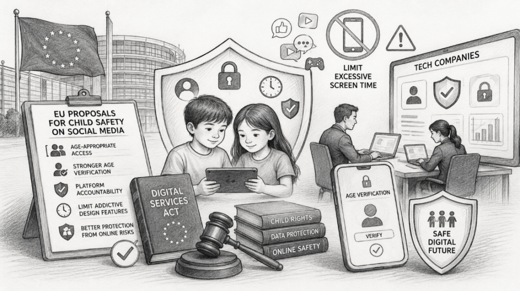 European Union Plans Stronger Social Media Safety Measures for Children