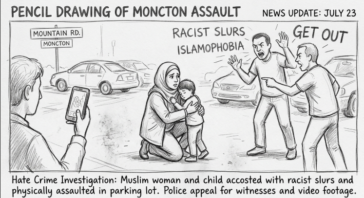 Hate Crime Attack on a Muslim Woman (Moncton, Canada)
