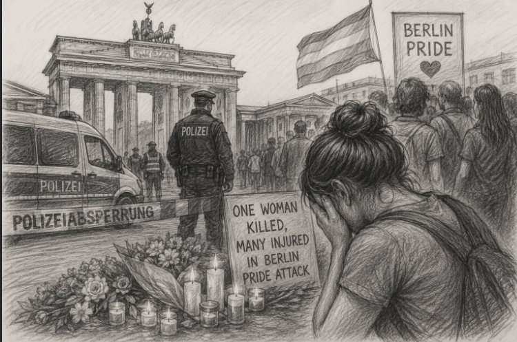 Germany: One Woman Killed and Several Injured in Berlin Pride Van Attack 