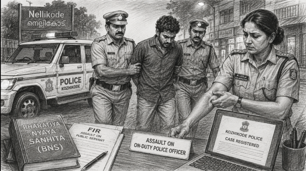 Physical Assault on Woman Sub-Inspector (Kozhikode) 