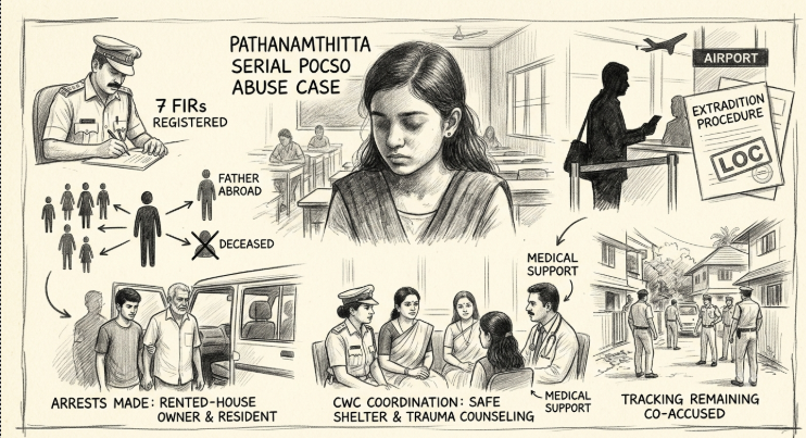 Pathanamthitta Serial POCSO Abuse Case