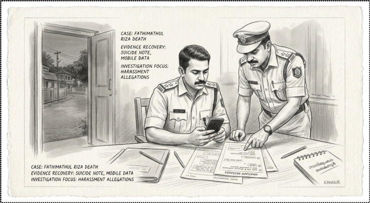 Kannur: Death of 20-year-old woman — investigation into husband 