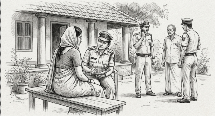 Woman assaulted by husband — Ranni, Pathanamthitta 