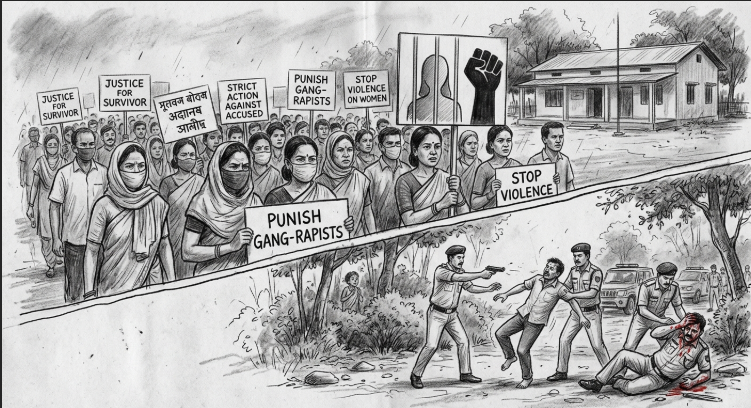 Assam tribal girl gang-rape case