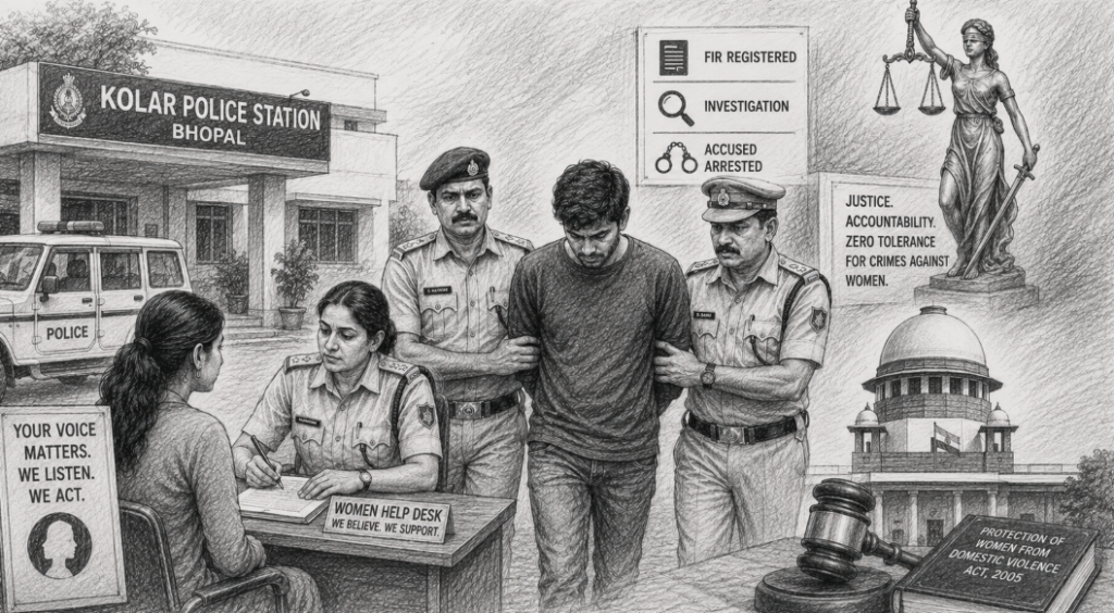 Student Alleges Rape by College Senior; Man Arrested in Bhopal