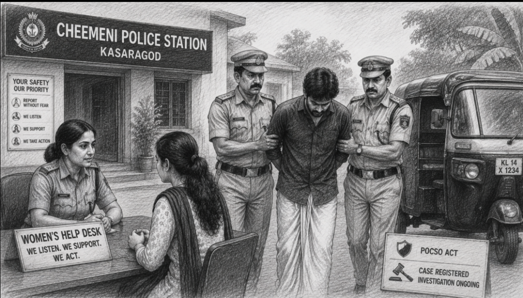 14-Year-Old Girl Allegedly Sexually Assaulted by Auto Driver; Accused Arrested