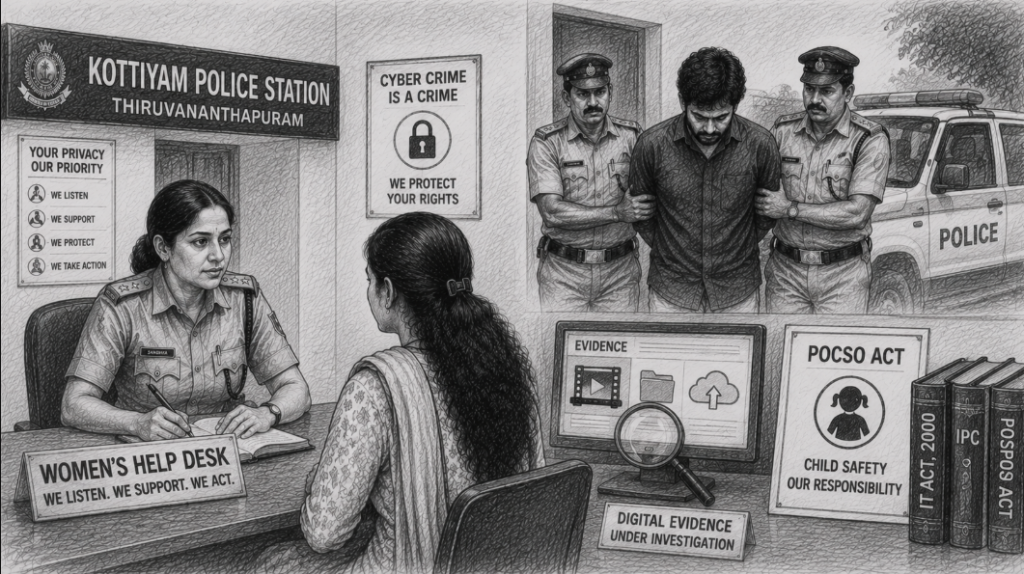 Husband Arrested Over Alleged Sale of Wife’s Private Videos; POCSO Case Also Registered