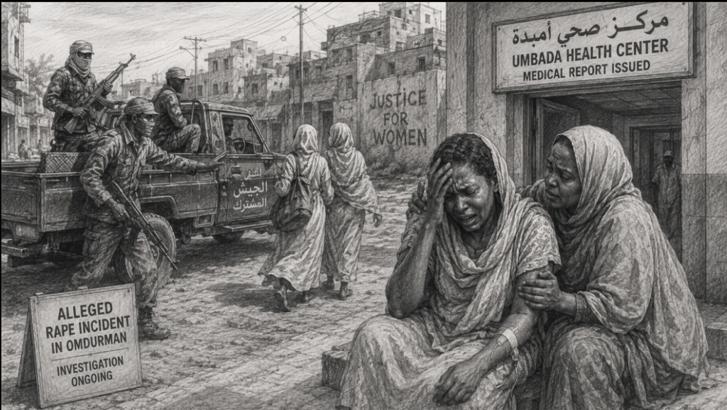 Woman Allegedly Raped by Armed Men in Omdurman