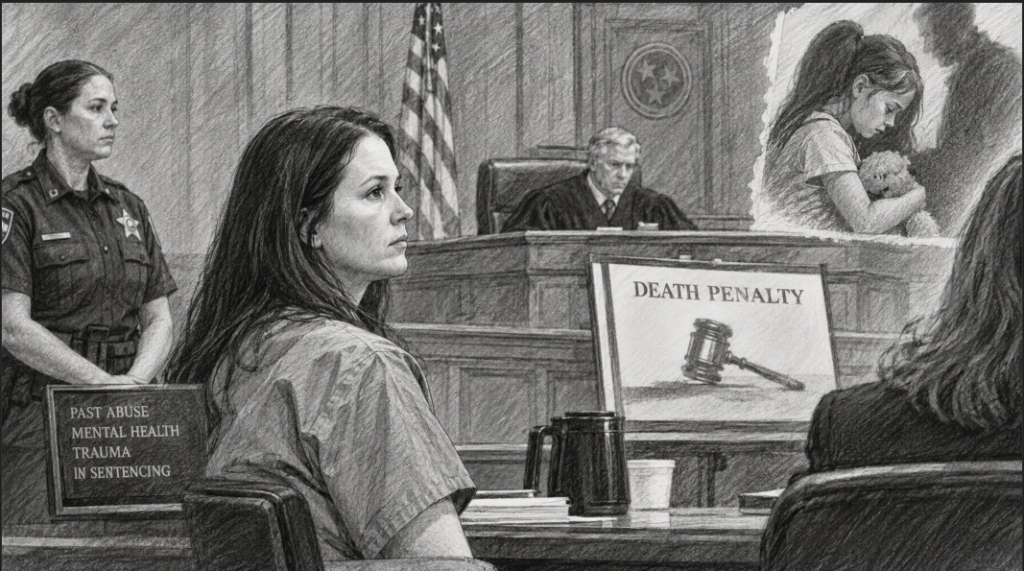Tennessee Woman’s Childhood Sexual Abuse Revisited as Death-Penalty Case Continues