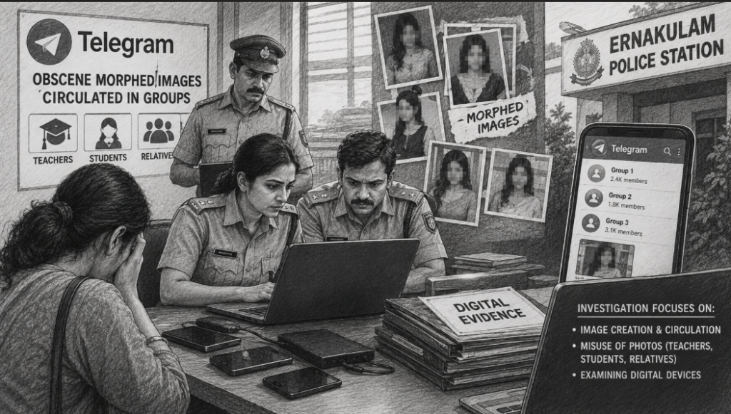 Women’s Sexual-Image Abuse Investigation Expands in Ernakulam