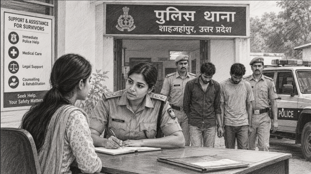 Two Men Arrested Over Alleged Sexual Assault of 18-Year-Old Woman in Uttar Pradesh