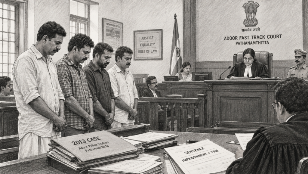 Four Convicted and Sentenced in Case Involving Sexual Assault of Woman Taken to Kuwait for Work