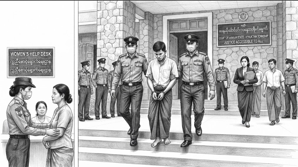 Fugitive Suspect Arrested in Myanmar Rape Case Involving 14-Year-Old Girl