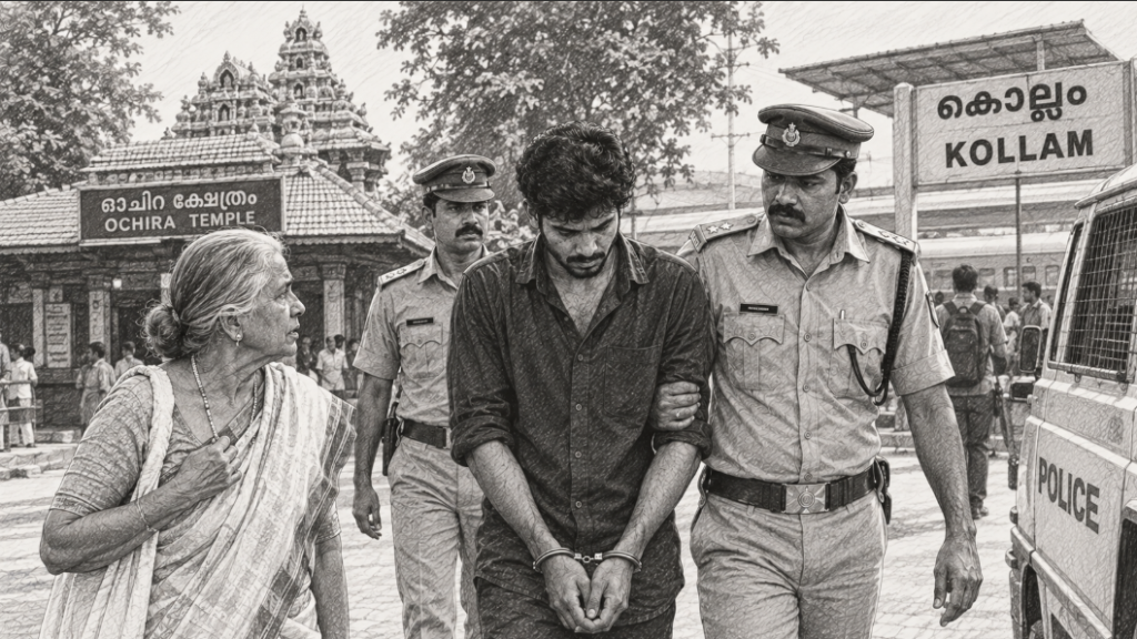 78-year-old woman allegedly robbed of gold chain in Kollam