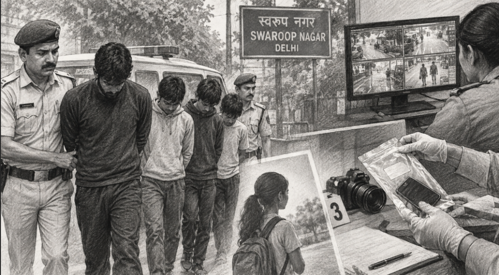 Teen girl allegedly raped and killed in Delhi; four detained