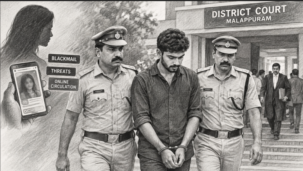 Man arrested in case involving alleged sexual abuse and blackmail of minor
