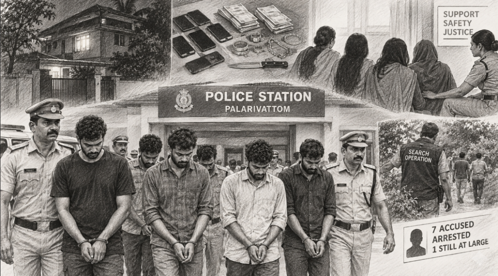 Palarivattom robbery suspects arrested after women were assaulted and humiliated