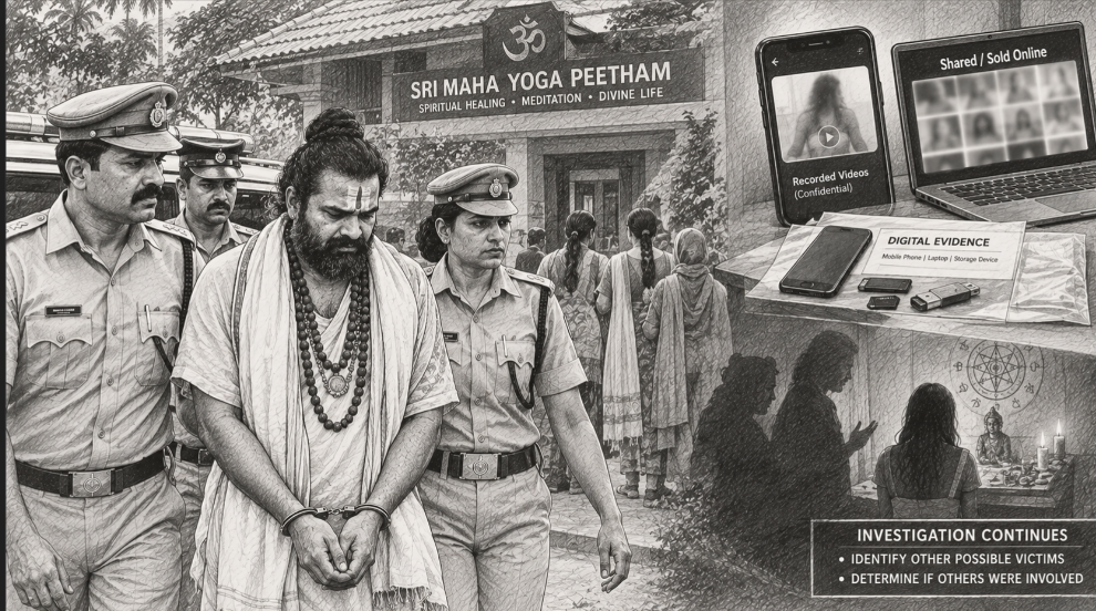 Self-styled godman arrested over alleged sexual abuse of women and girls