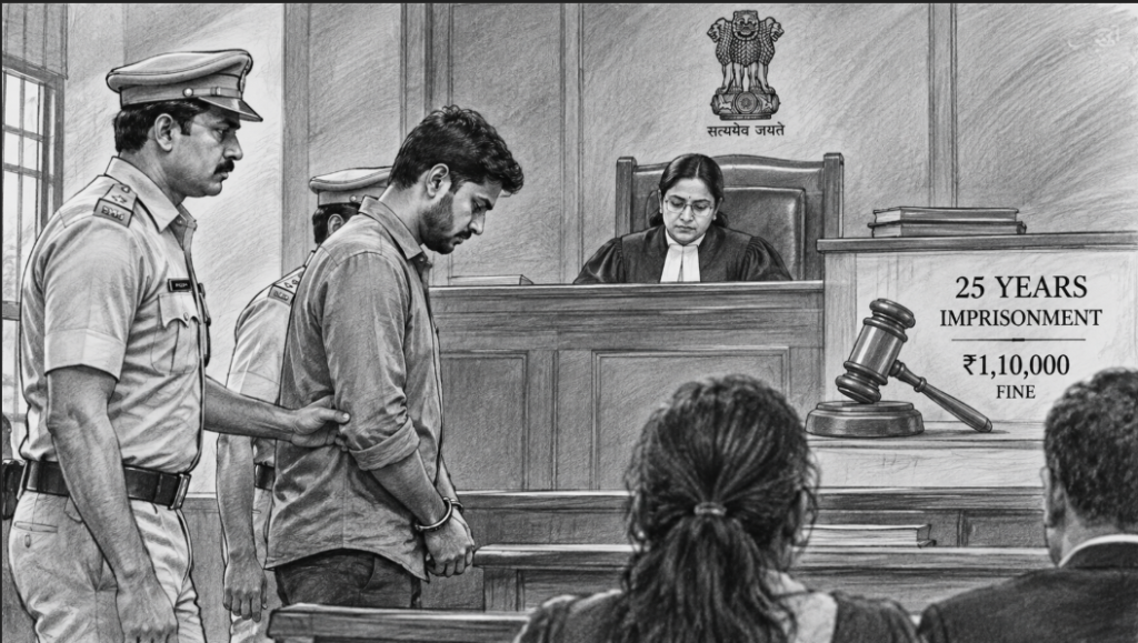 Youth Sentenced to 25 Years for Sexual Assault of Minor Girl