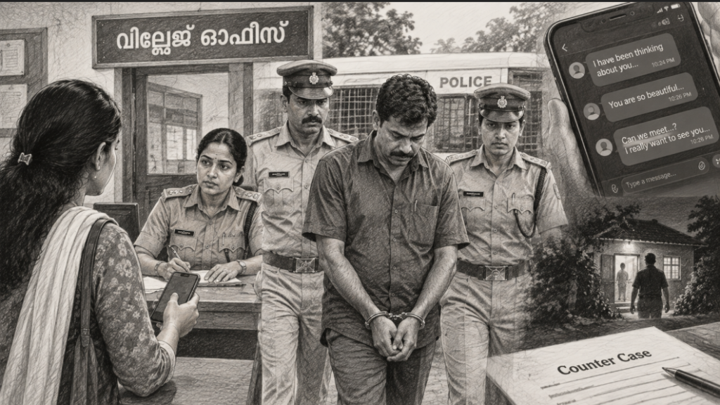 Village Officer Arrested Over Alleged Obscene Messages to 22-Year-Old Woman