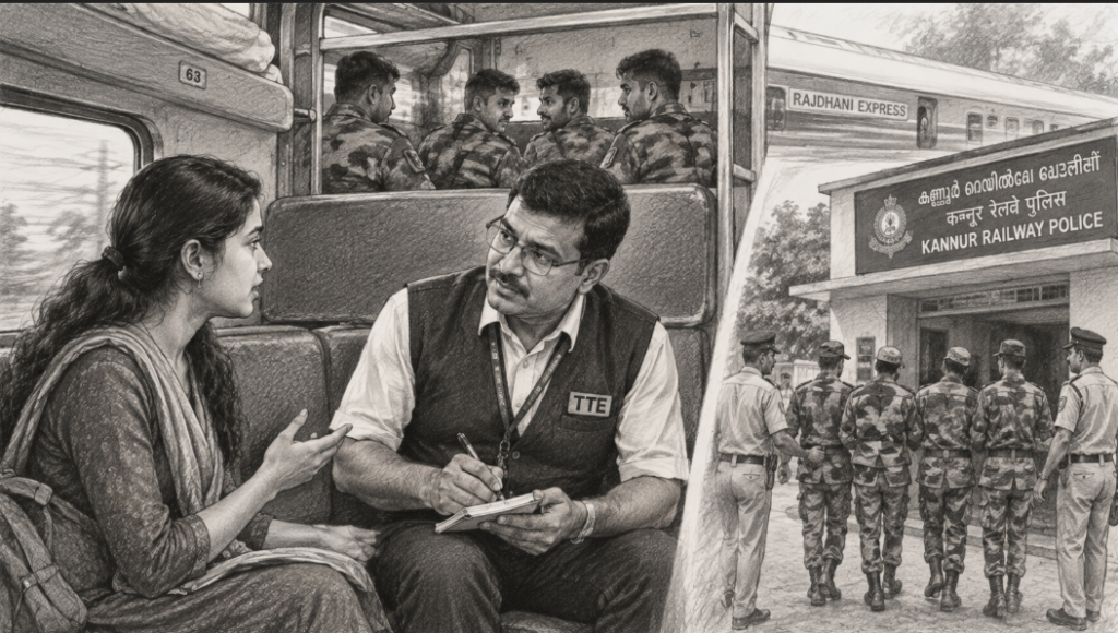 Case Registered After Student Alleges Harassment by Soldiers on Train