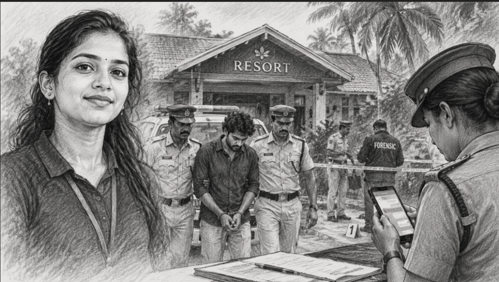Young Woman Murdered at Resort in Pathanamthitta