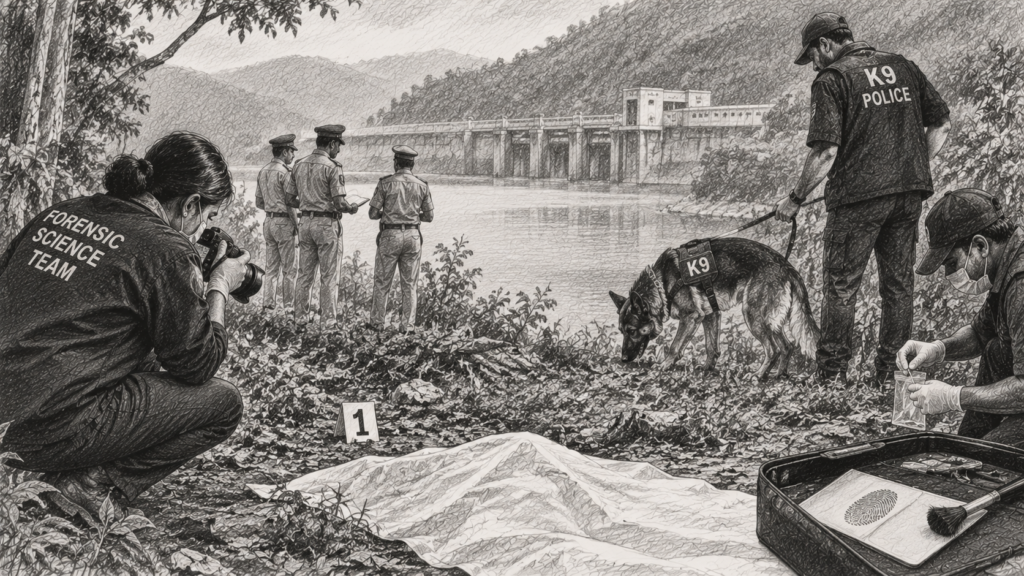 Elderly Woman Found Dead Near Lower Periyar Dam; Police Suspect Murder