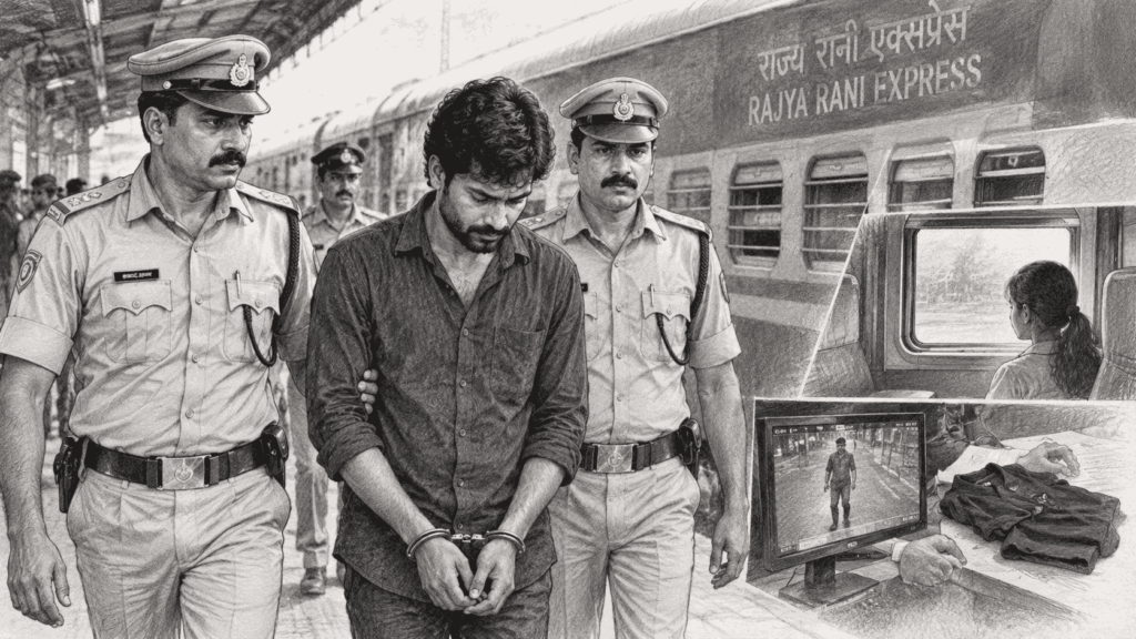 Man Arrested for Allegedly Sexually Assaulting a Minor Girl on a Train