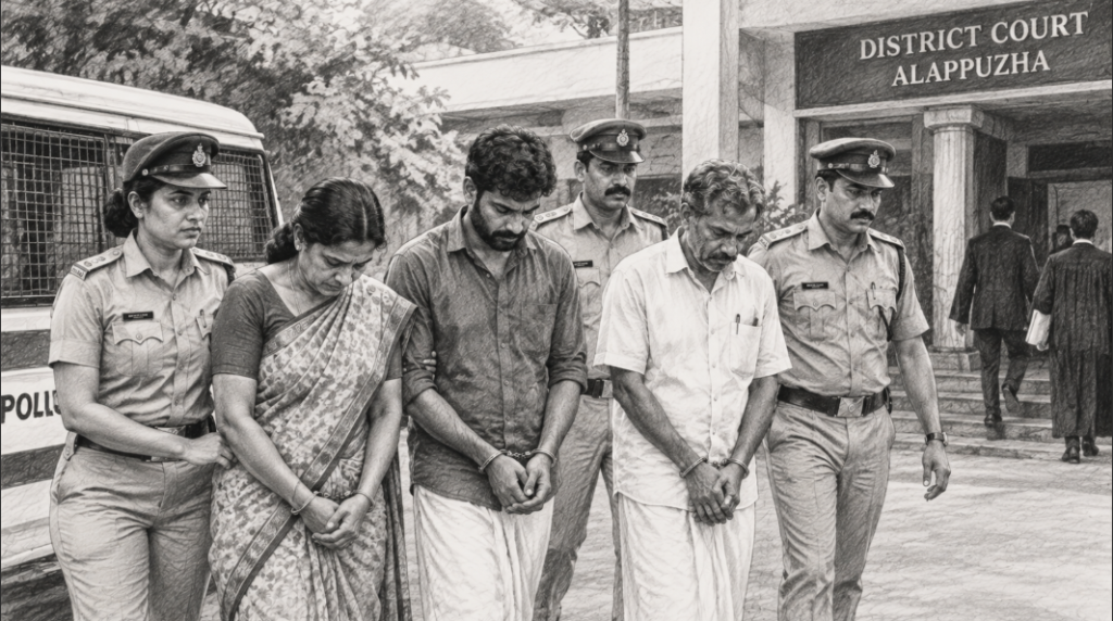 Three Arrested in Alappuzha Dowry Harassment and Assault Case
