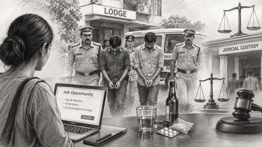 Two men arrested over alleged gang rape at Edappally lodge