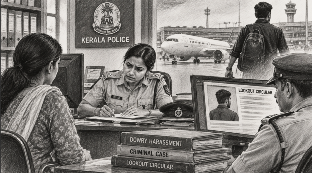 Woman complains of severe dowry-related assault by husband