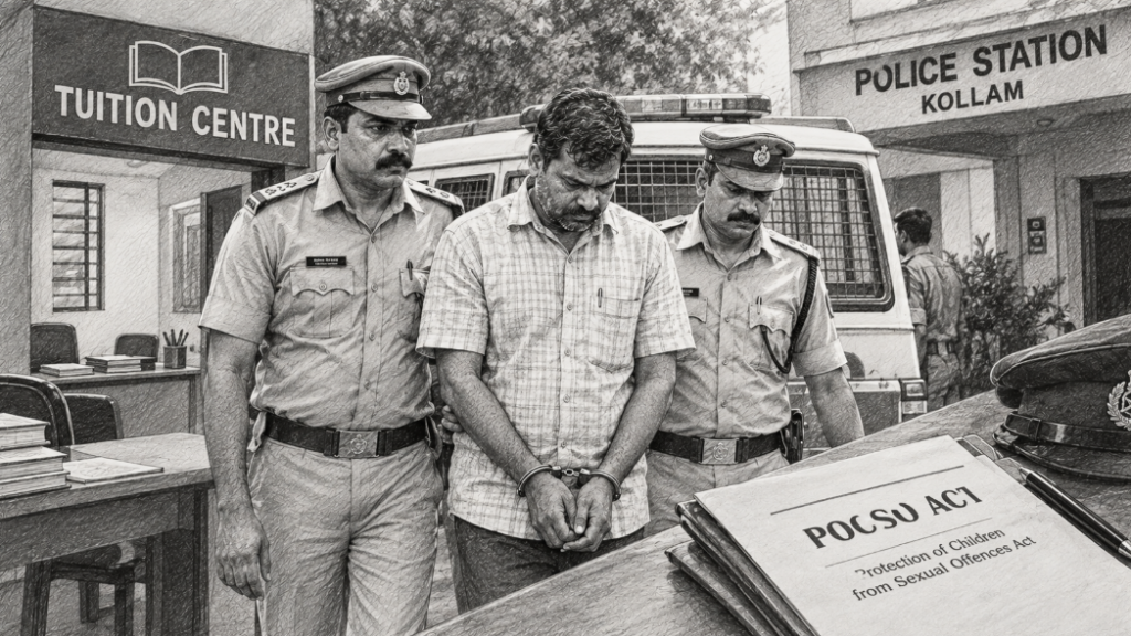 Government employee arrested over alleged sexual assault of student