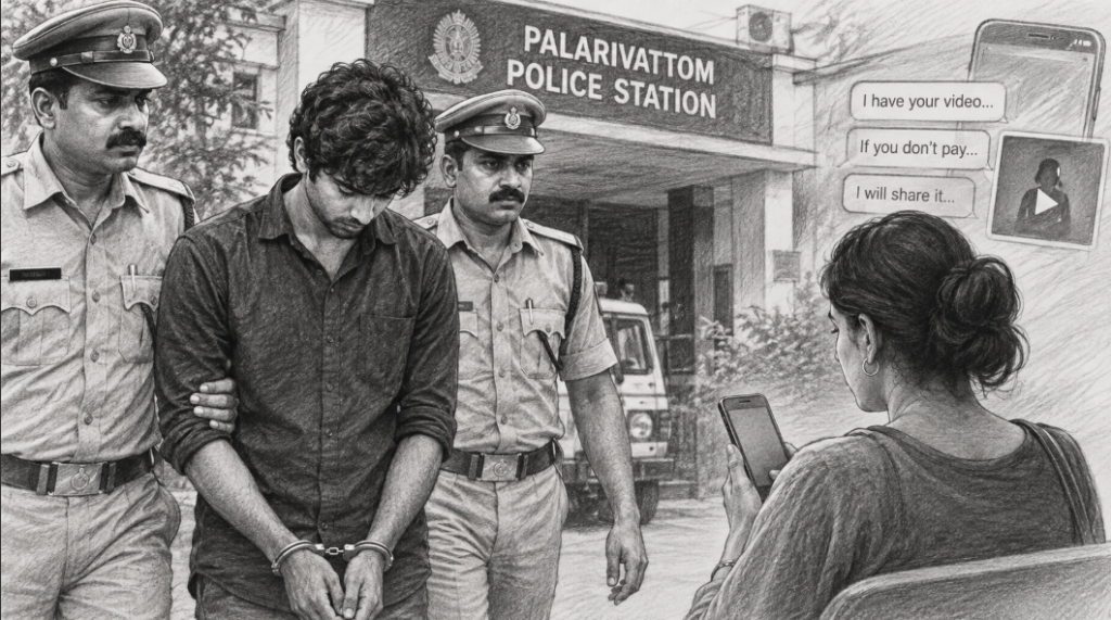 Man arrested over alleged sexual assault and extortion of transwoman