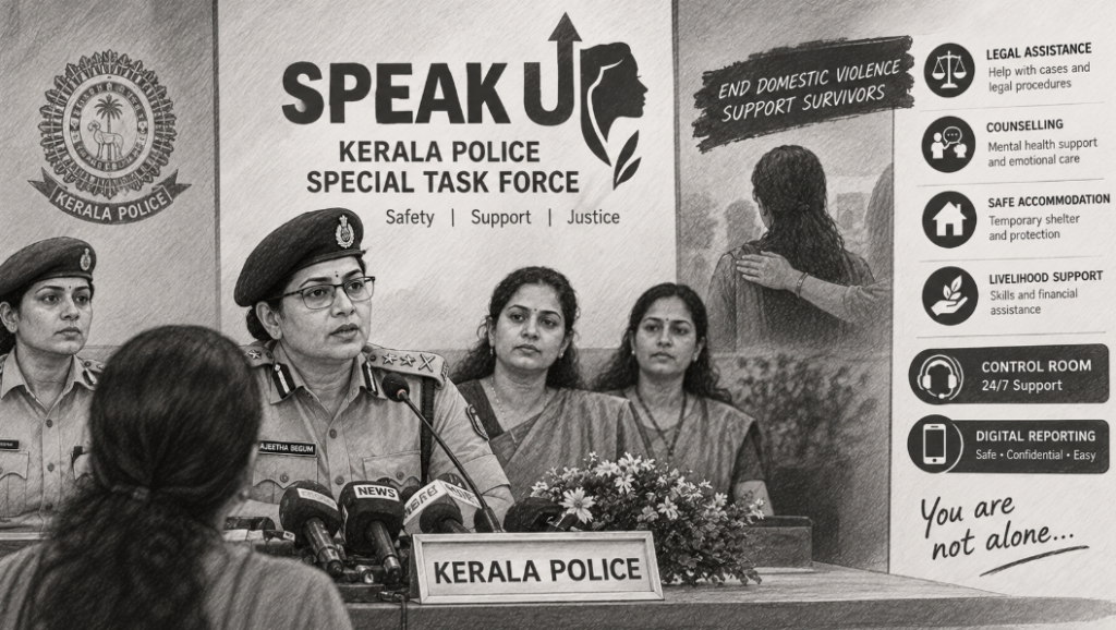 Kerala Police launches special task force to address domestic violence