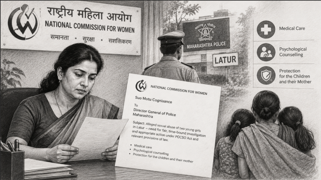 National Commission for Women seeks action in alleged child sexual abuse case