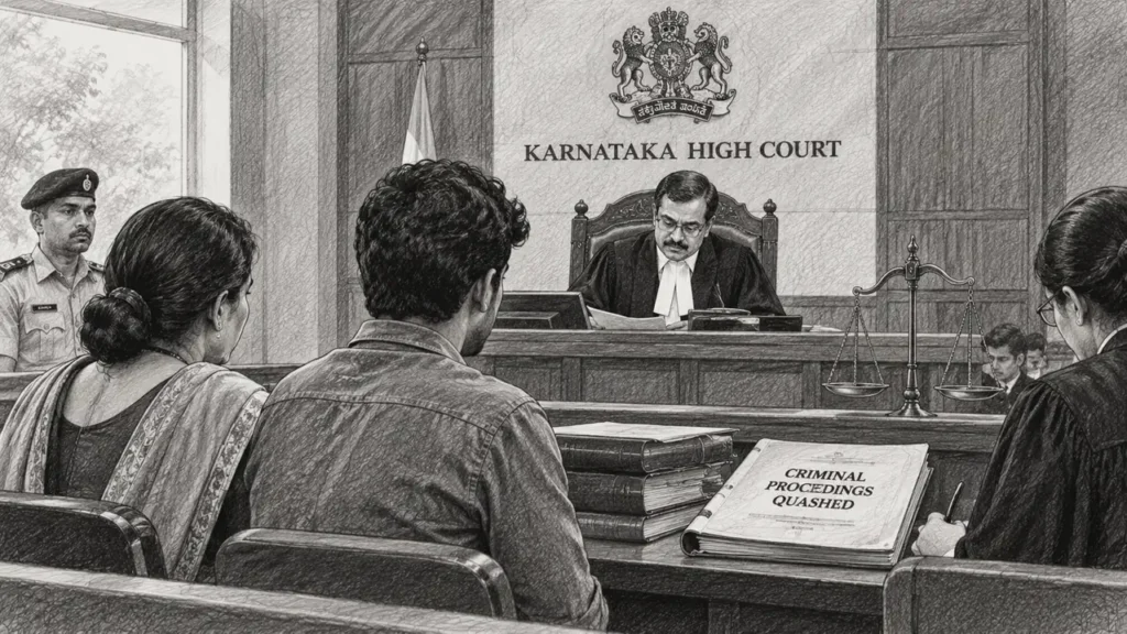 Karnataka High Court Quashes Case Against Family Members of Rape Accused