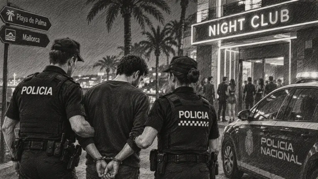 Man Arrested in Spain Over Alleged Rape of Female Tourist at Nightclub
