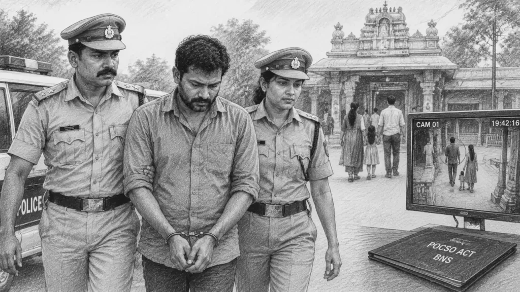 Man Arrested for Alleged Sexual Assault of Minor at Temple Near Pune